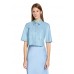 Vera Mont - 0422 4239 8372 licht blauwe bloes kunstleer. Vera Mont - 0422 4239 8372 licht blauwe bloes kunstleer.