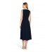 Vera Mont - 5150 4514 blauw asymmetisch kleed Ecru bloem. Vera Mont - 5150 4514 blauw asymmetisch kleed Ecru bloem.