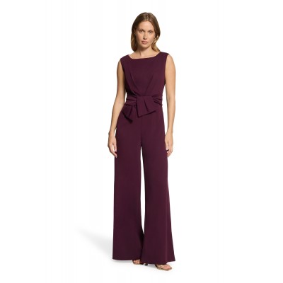Vera Mont - 0178 4867 6179 Elegante jumpsuit stretch bordeaux.