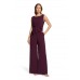 Vera Mont - 0178 4867 6179 Elegante jumpsuit stretch bordeaux.