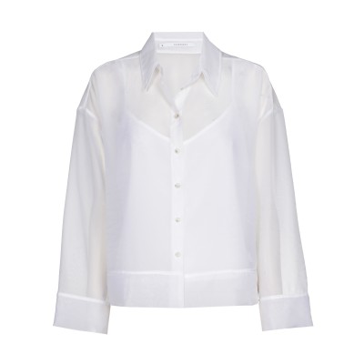 Xandres - HIMOS - 14515-01-0160 - Witte feestelijke blouse 