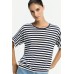 Xandres - HIROKAR - 29261-02-8806 - T-shirt met lurex strepen