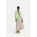 Xandres - GERRETT 29008-03-5555 - Groene soepelvallende lurex pull Xandres - GERRETT 29008-03-5555 - Groene soepelvallende lurex pull